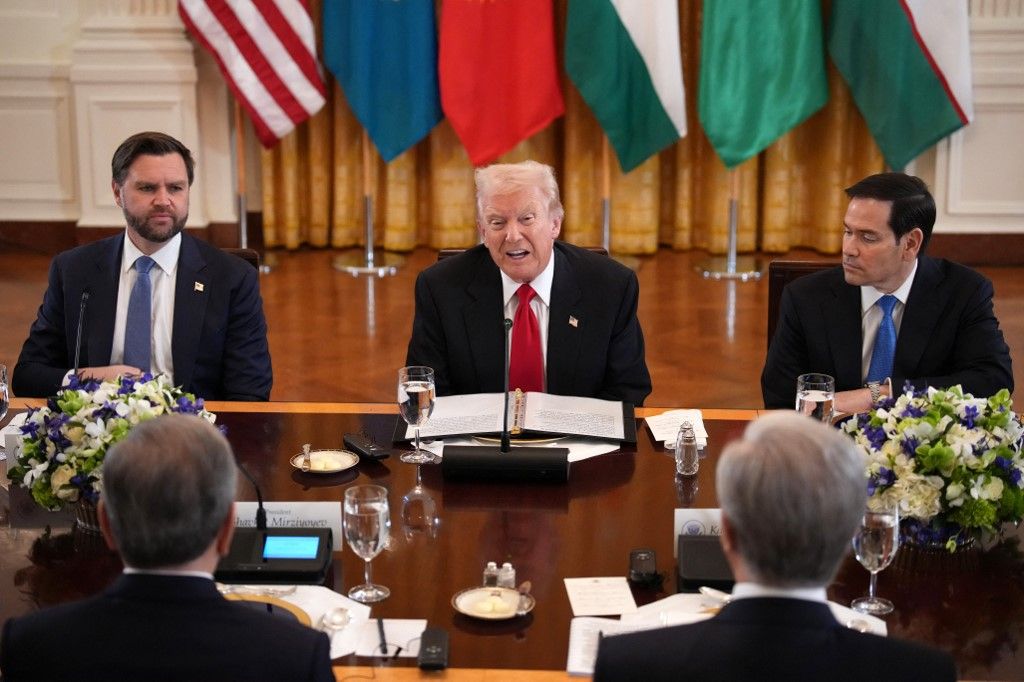 Trump: Előrelépés történt az orosz–ukrán háború rendezésében (Fotó: ANDREW HARNIK / GETTY IMAGES NORTH AMERICA)