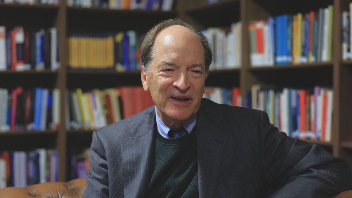 Hall Gardner amerikai politológus, a Párizsi Amerikai Egyetem professor emeritusa Fotó: Havran Zoltán