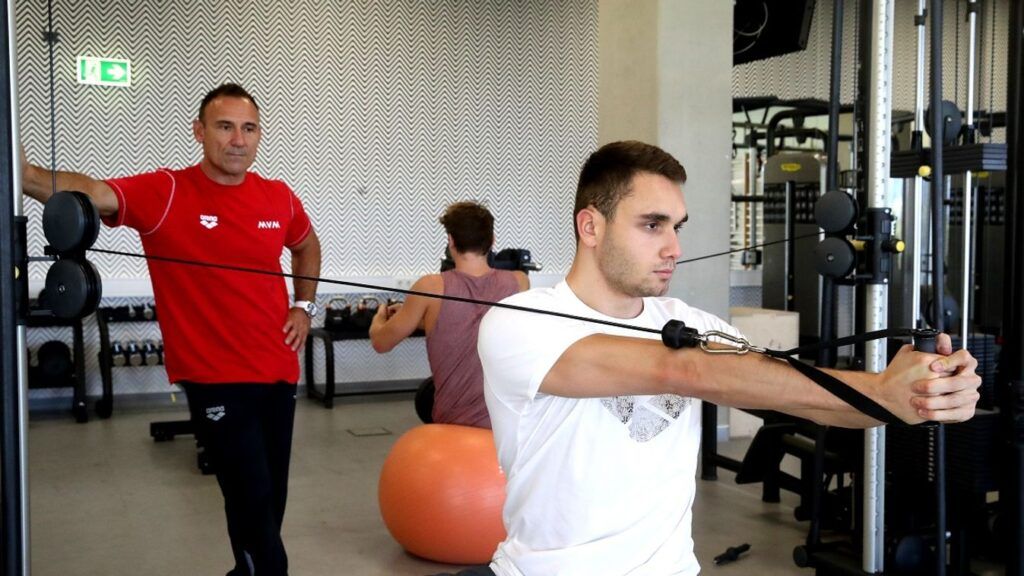 Milák Kristóf Zala György útmutatásai szerint tornatermi edzéseket már véget