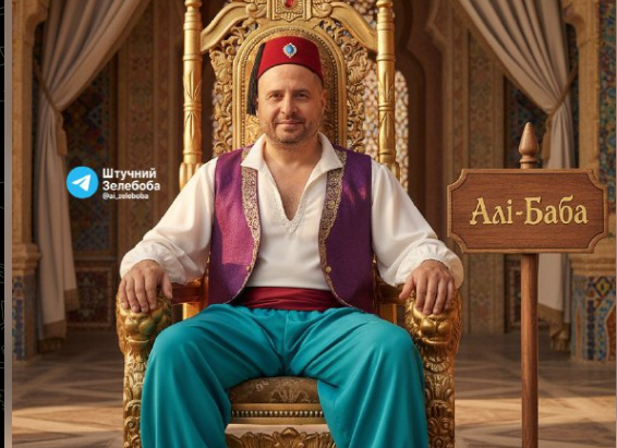 Andrij Jermak, alias Ali Baba. Zelenszkij őt küldi tárgyalni Svájcba