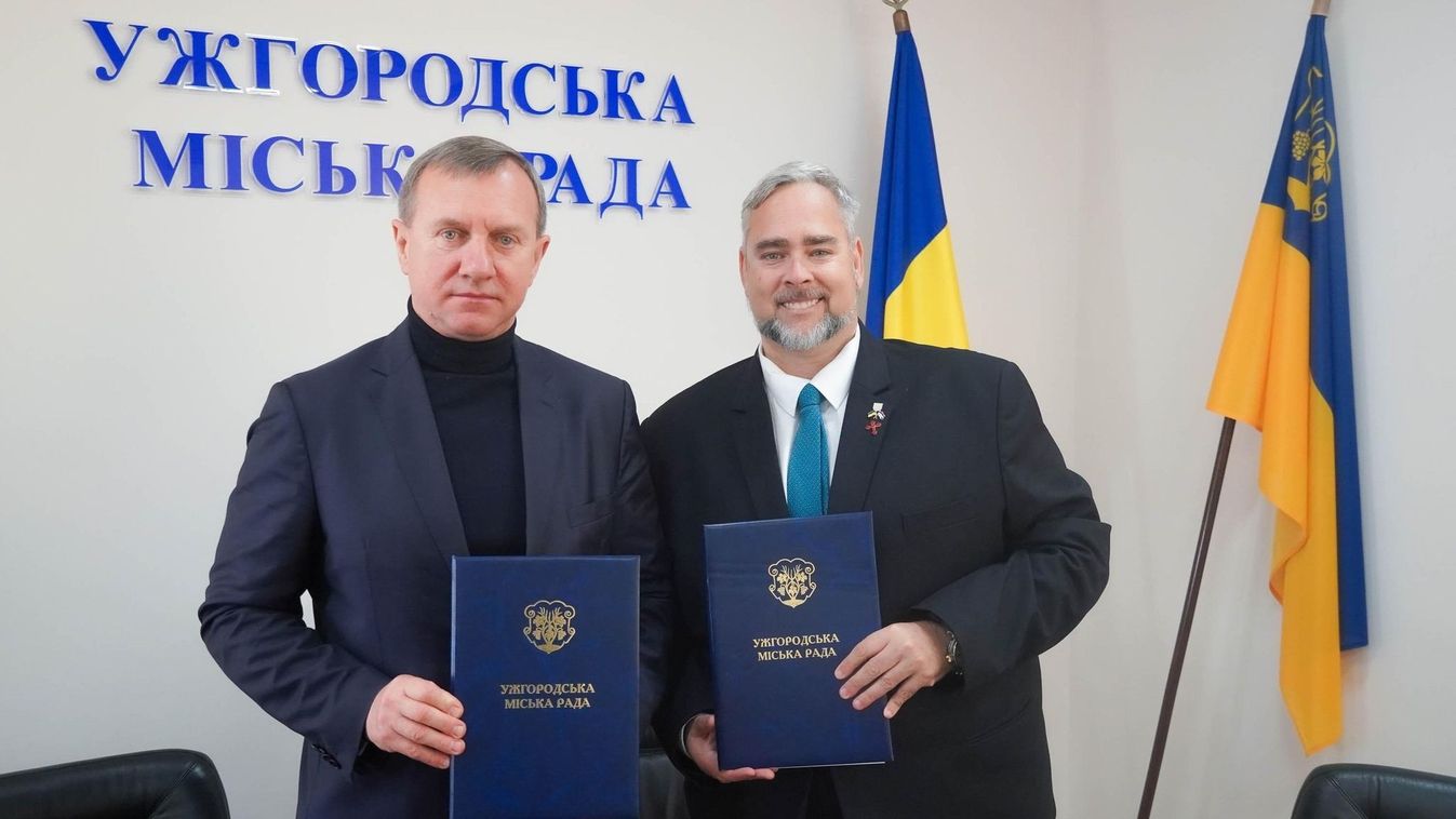 Kiss László Ungváron (Forrás: Facebook)