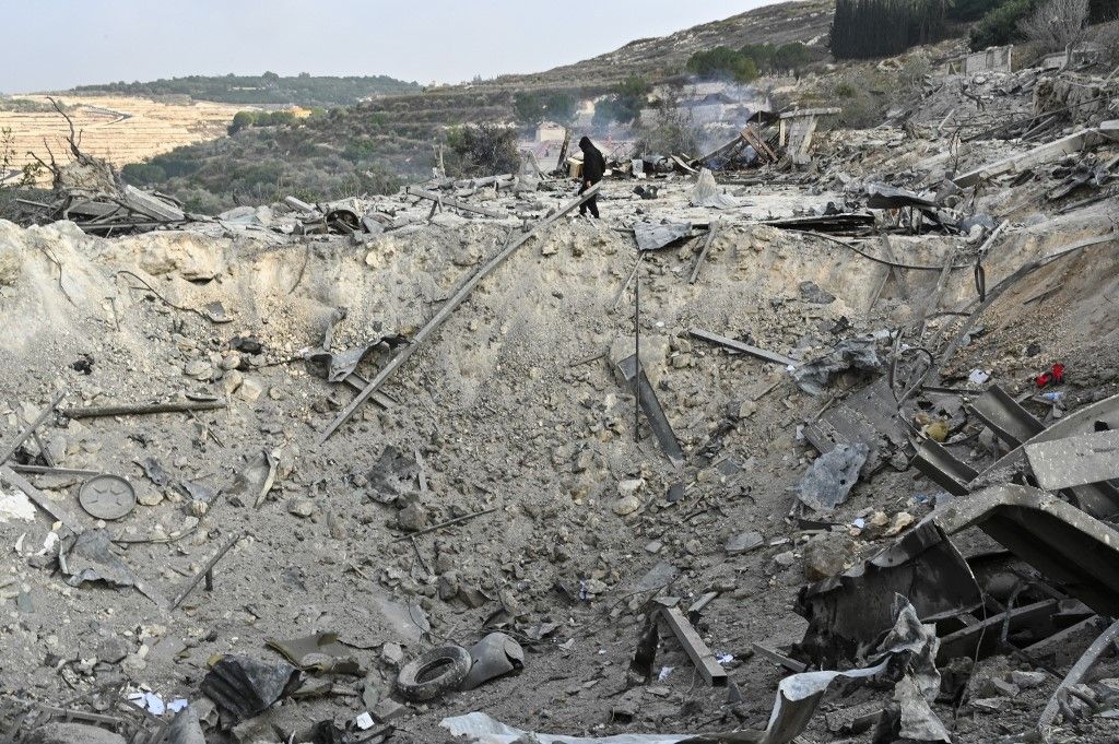 Izrael légicsapásokat hajtott végre Libanonban Fotó: FADEL ITANI / NurPhoto