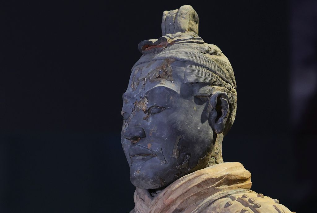 Kínai agyagkatona kiállítás