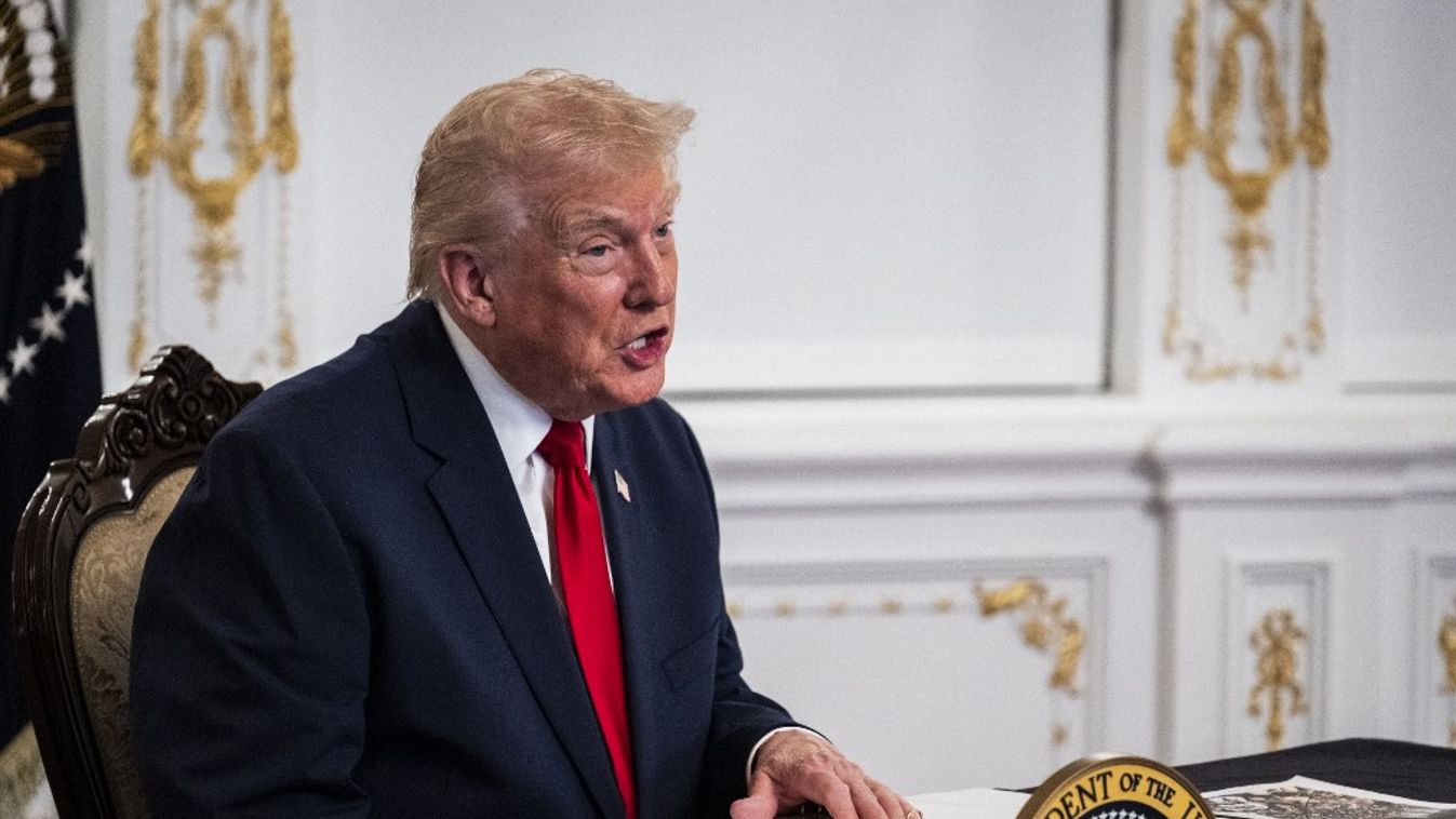 Donald Trump amerikai elnök (Fotó: AFP)