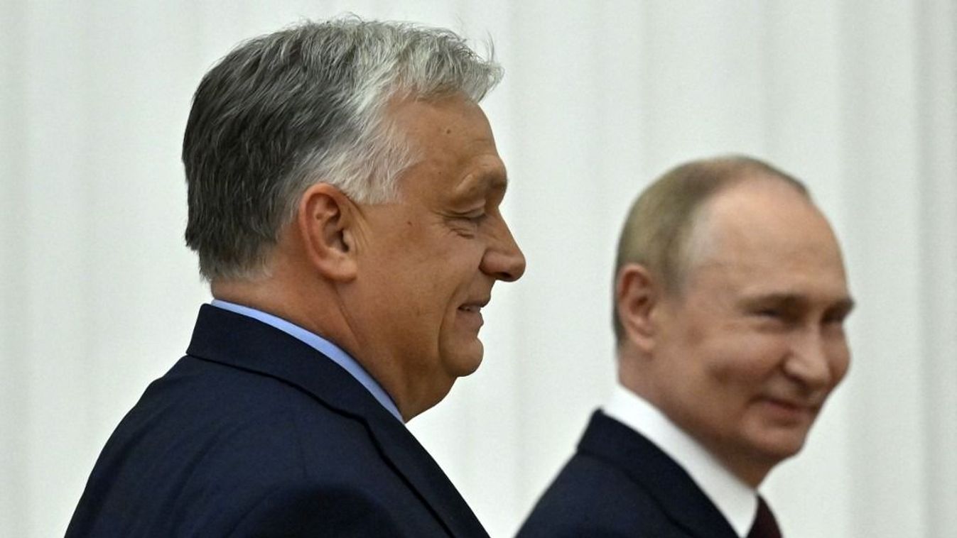 Vlagyimir Putyin és Orbán Viktor