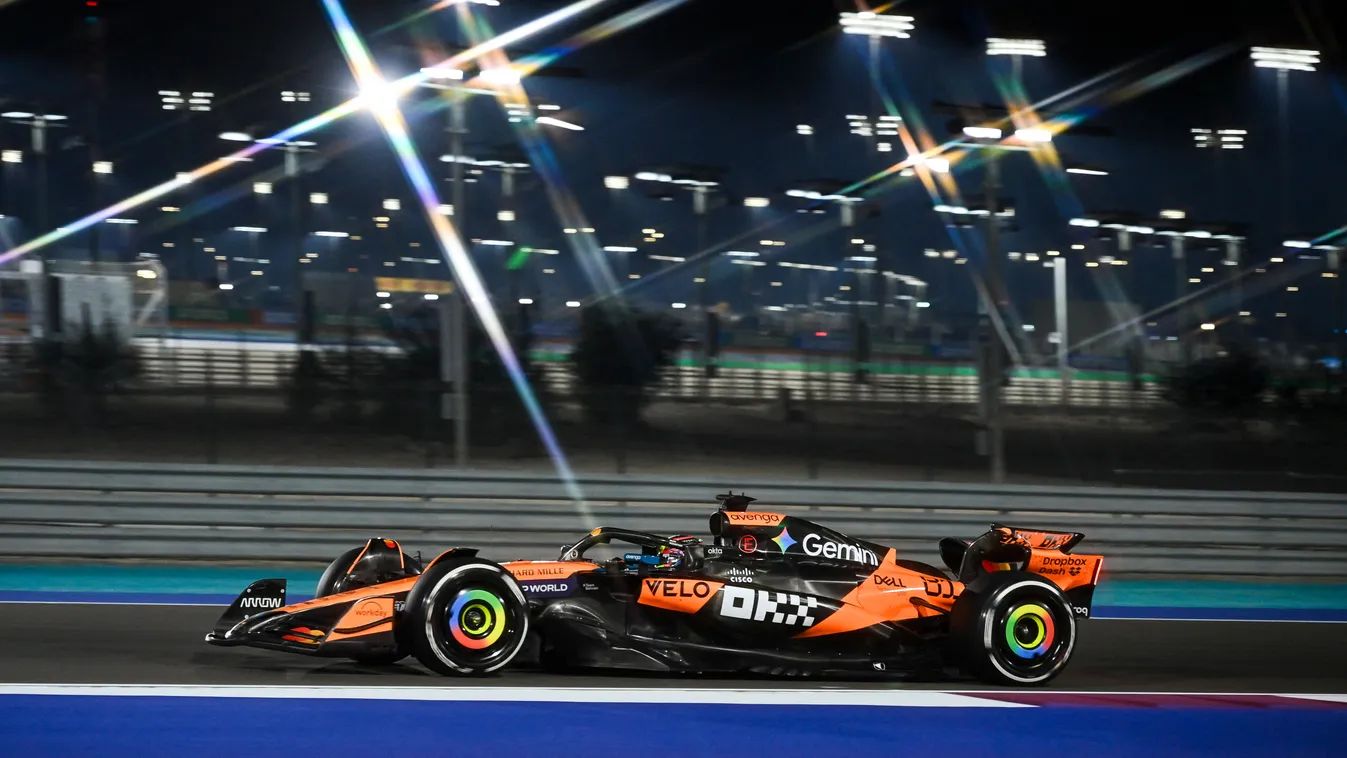 Piastri eddig legyőzhetetlen Katarban