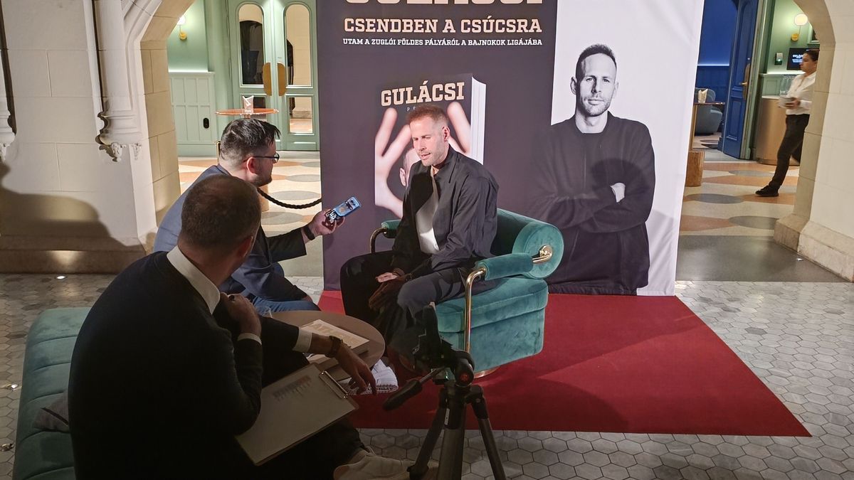 A Csendben a csúcsra című könyv bemutatóján sokan kérdezték Gulácsi Pétert.