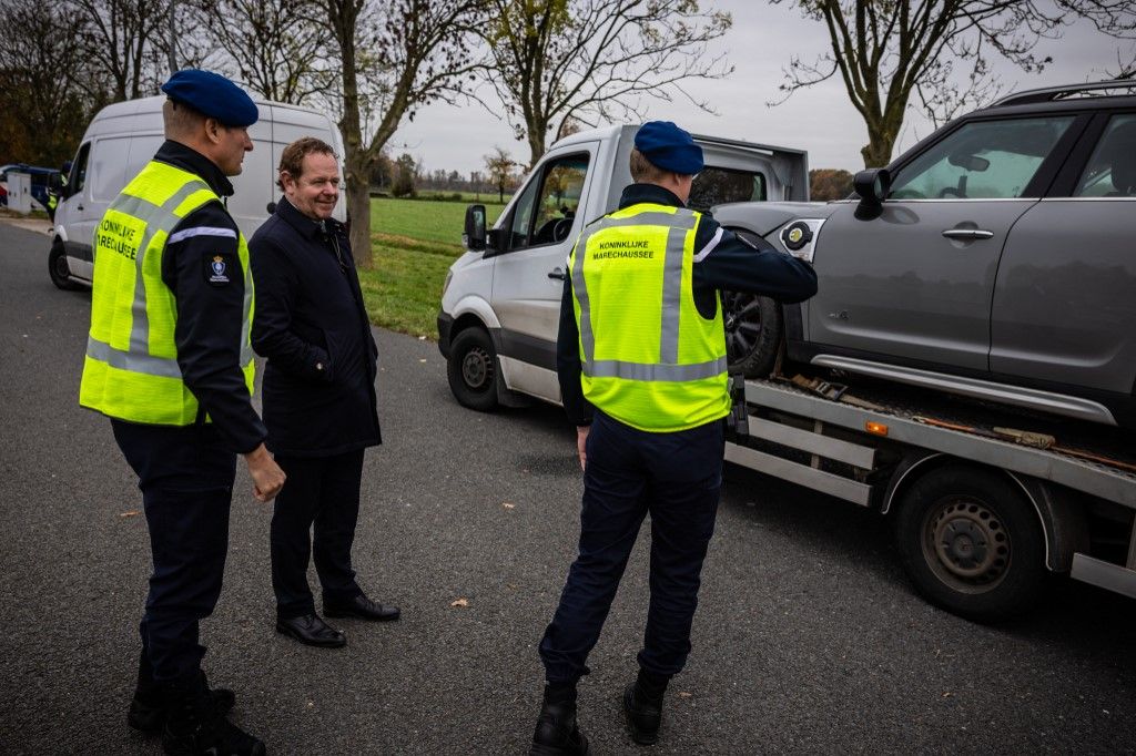 Hollandia legalább 2026. június 8-ig folytatja a határellenőrzést a Németországgal és Belgiummal közös átkelőhelyeken (Fotó: MARCEL KRIJGSMAN / ANP MAG)