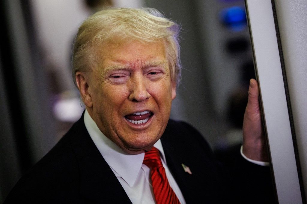 Donald Trump amerikai elnök (Fotó: AFP)