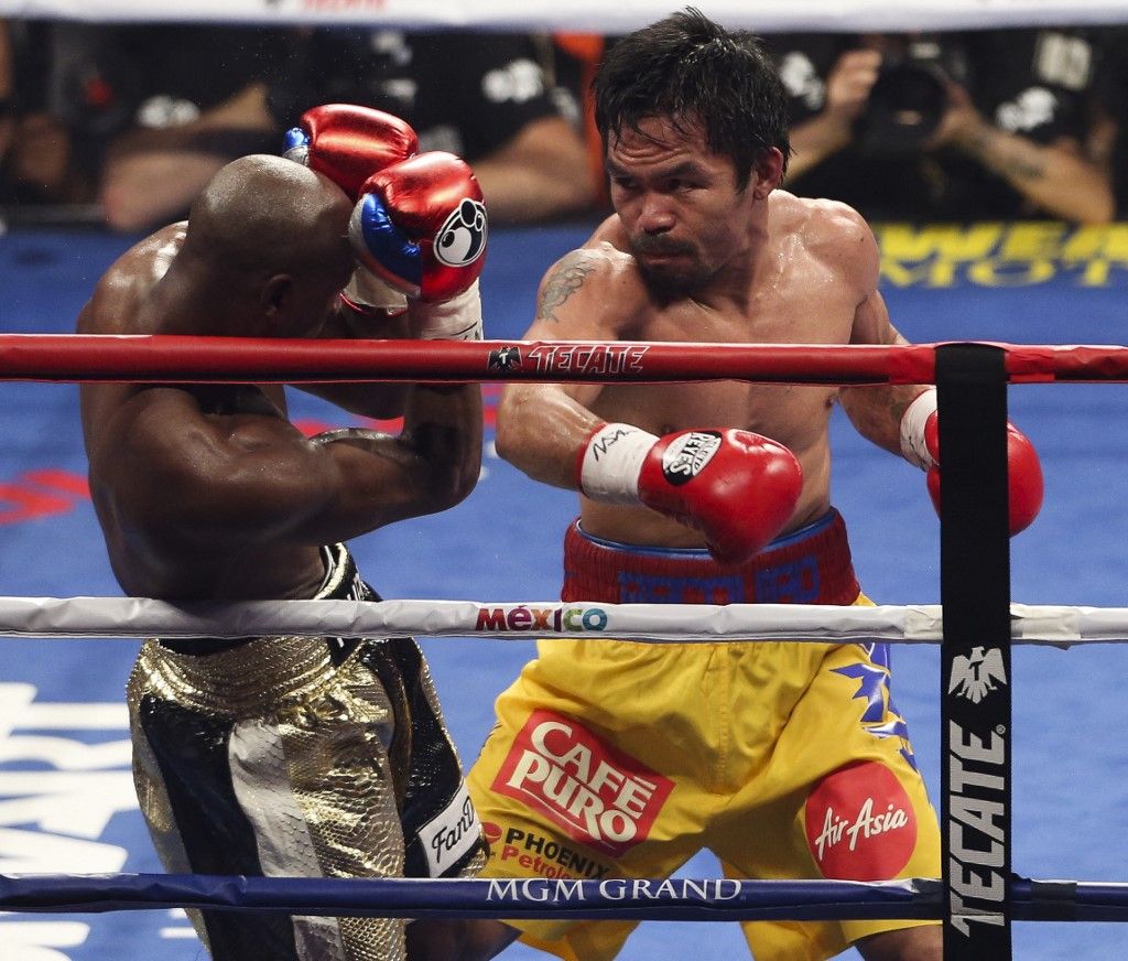 Tizenegy év után ismét összephat egymással Floyd Mayweather és Manny Pacquiao