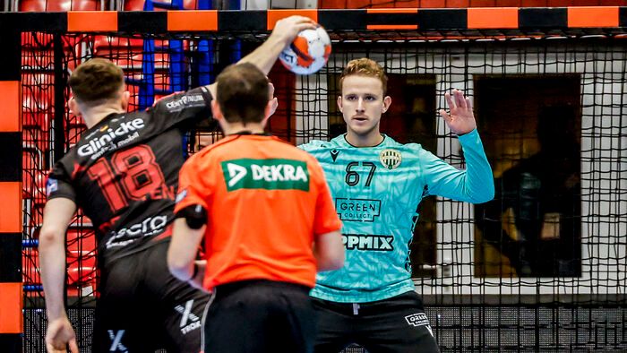 FTC - Melsungen kézilabda, Győri Kristóf, kapus