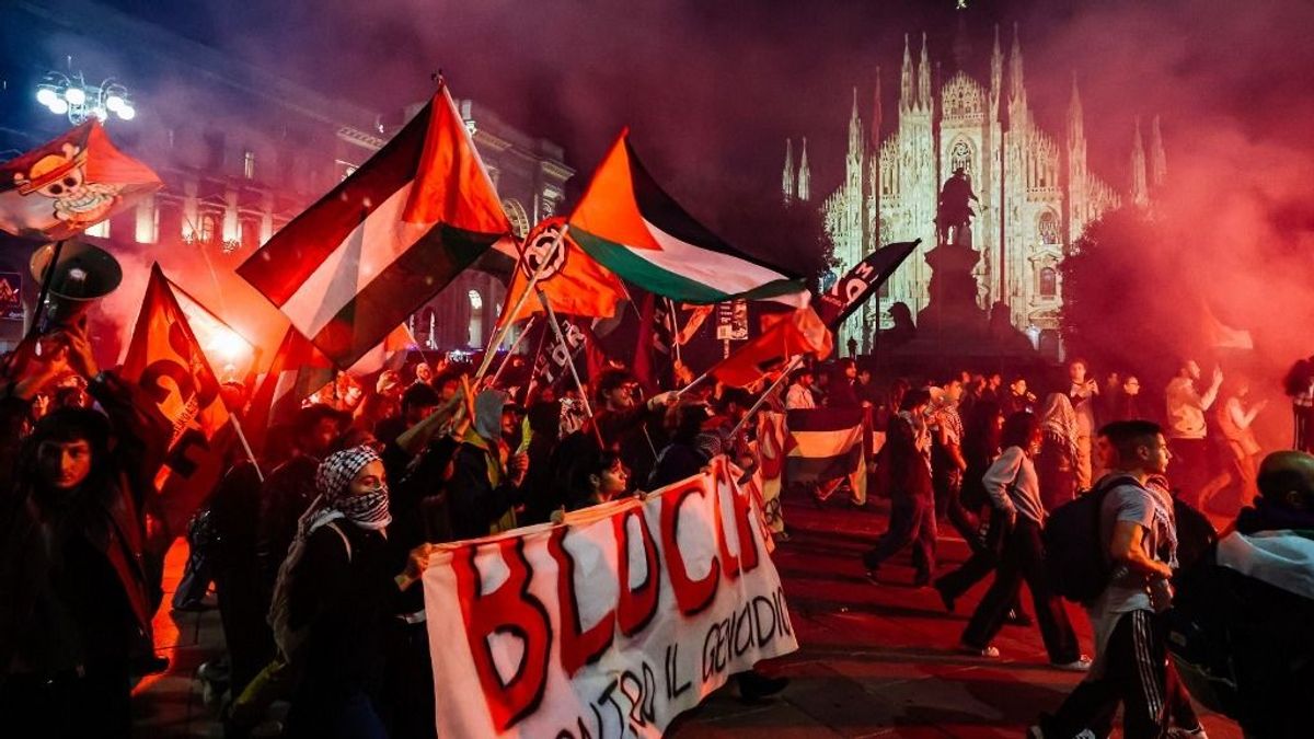 Az olasz kormány ellen lázad az Izrael-ellenes megmozdulások vezéralakja