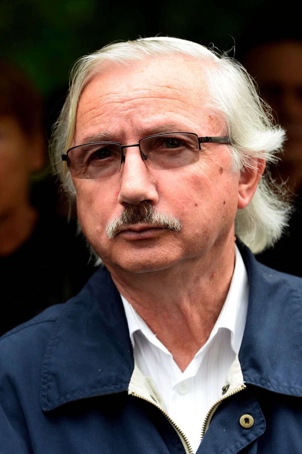 Budapest, 2019. július 29.
Lengyel László közgazdász Heller Ágnes temetésén a budapesti Kozma utcai izraelita temetőben 2019. július 29-én. A Széchenyi-díjas filozófus, esztéta, a Magyar Tudományos Akadémia rendes tagja július 19-én hunyt el 90 éves korában.
MTI/Soós Lajos