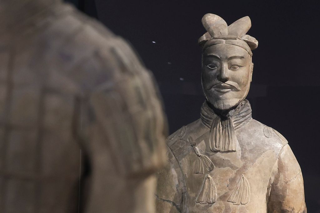 Kínai agyagkatona kiállítás