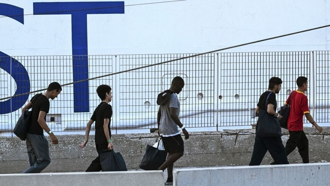 Olaszországba érkezett migránsok