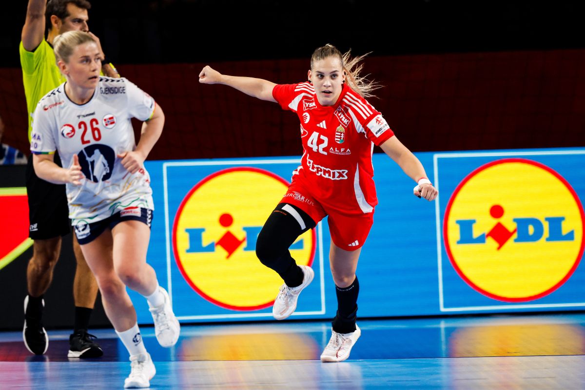 Katrin Gitta KLUJBER, SF2 - Hungary vs. Norway, Women's EHF EURO 2024, Austria, Hungary, Switzerland, 13.12.2024, Mandatory Credit © Axel Heimken / kolektiff