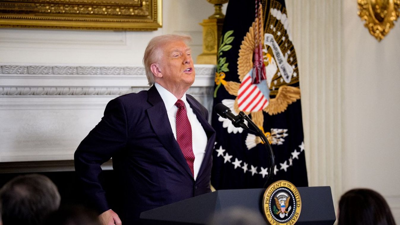 Donald Trump amerikai elnök (Fotó: AFP)