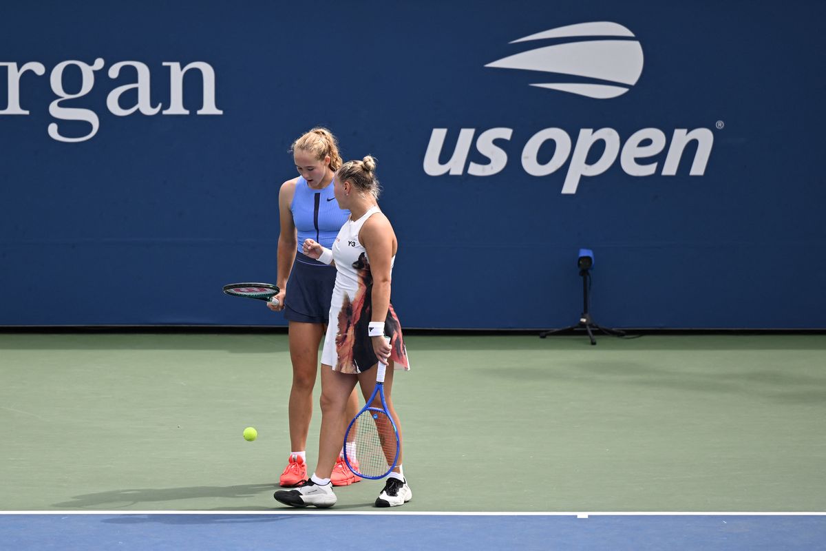 A WTA-vb második fordulójában Mirra Andrejeva és Diana Snajder volt Babos Tímea és Luisa Stefani ellenfele