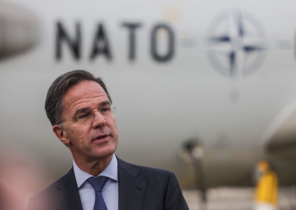 Mark Rutte a Nato főtitkára Fotó: OLIVER BERG / DPA