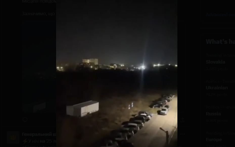 Szamarai régióban támadták az olajfinomítót (Forrás: X-képernyőfotó)