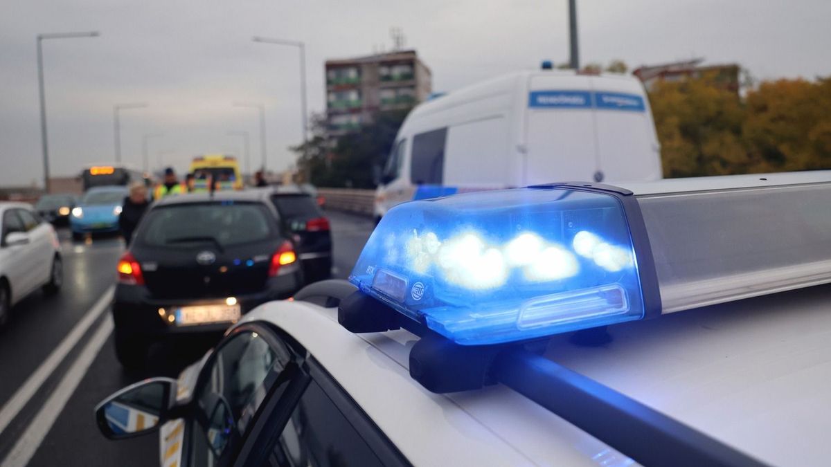 Durva baleset történt az M1-M7 közös szakaszán az esti csúcsban