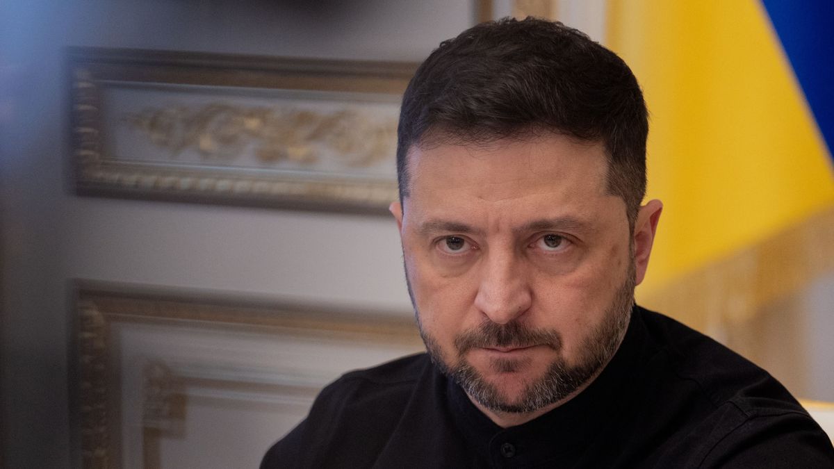 Volodimir Zelenszkij ukrán elnök