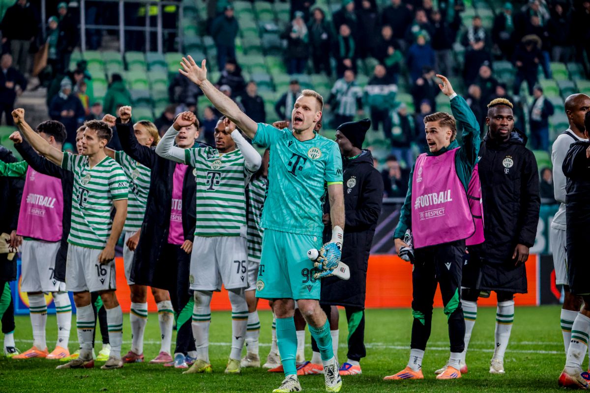 A Fradi újabb győzelmet ünnepelhetett az Európa-ligában