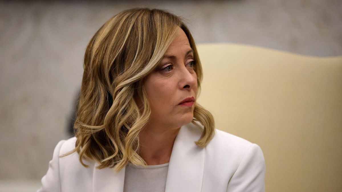 Giorgia Meloni olasz miniszterelnök