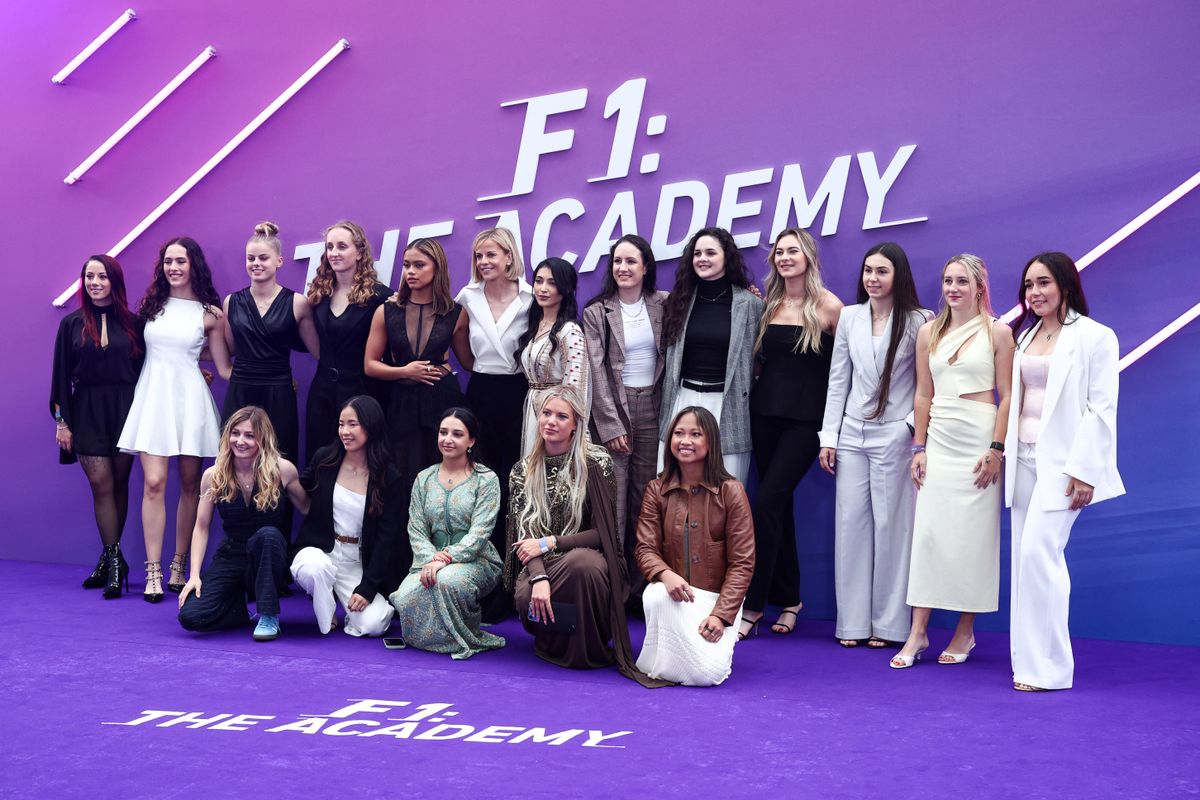 A női Forma 1 mezőnye a 2025-ös bajnokságban