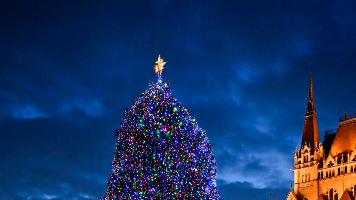 Advent - Felkapcsolták a fényfüzért az ország karácsonyfáján