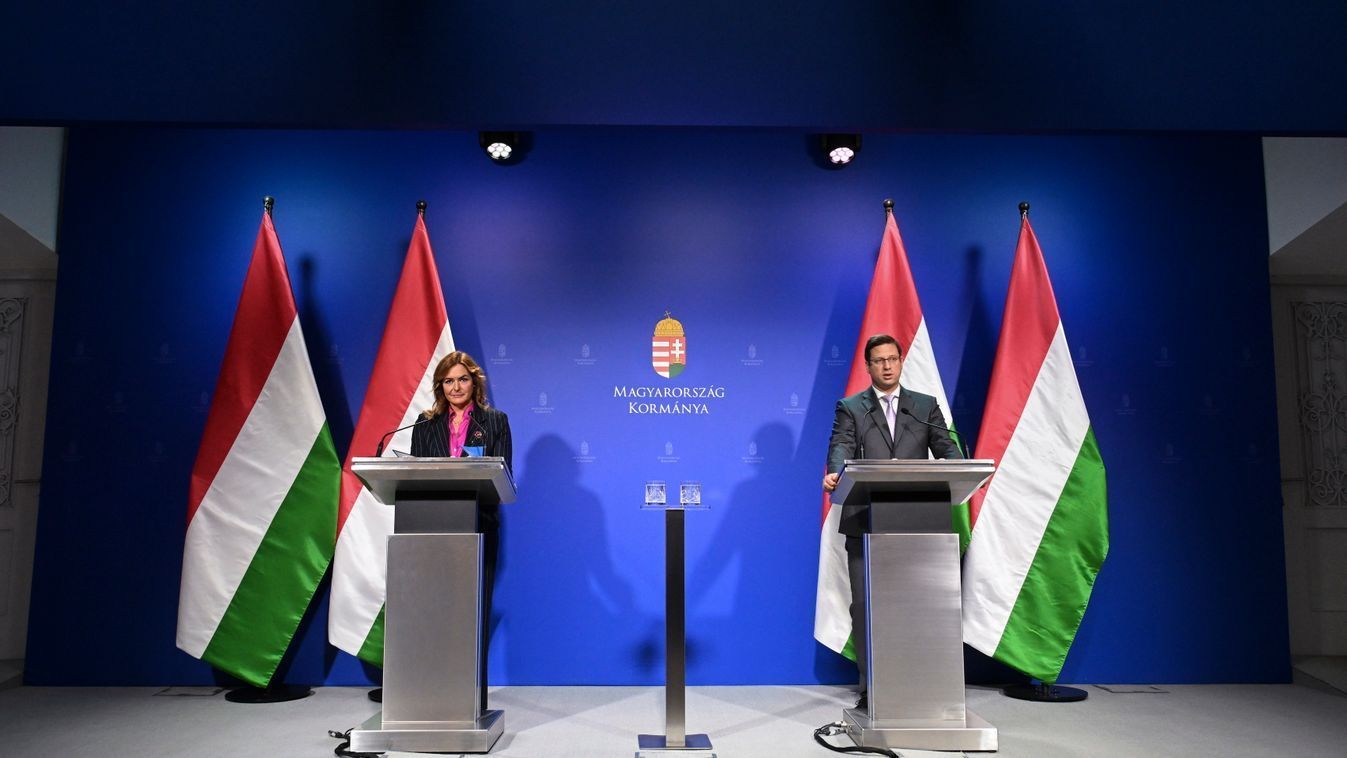 Kormányinfó (Fotó: MTI/Koszticsák Szilárd)