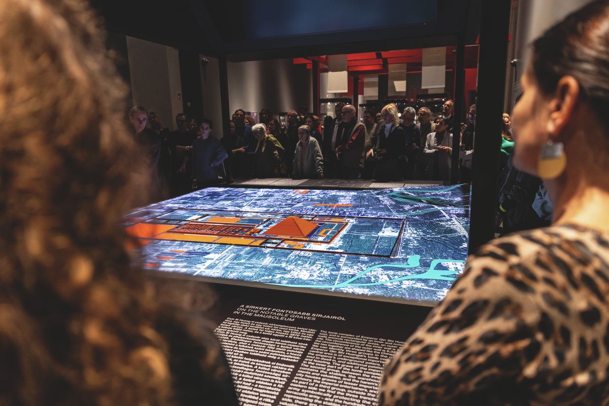 Az öröklét őrei című kiállítás megnyitója a Szépművészeti Múzeumban