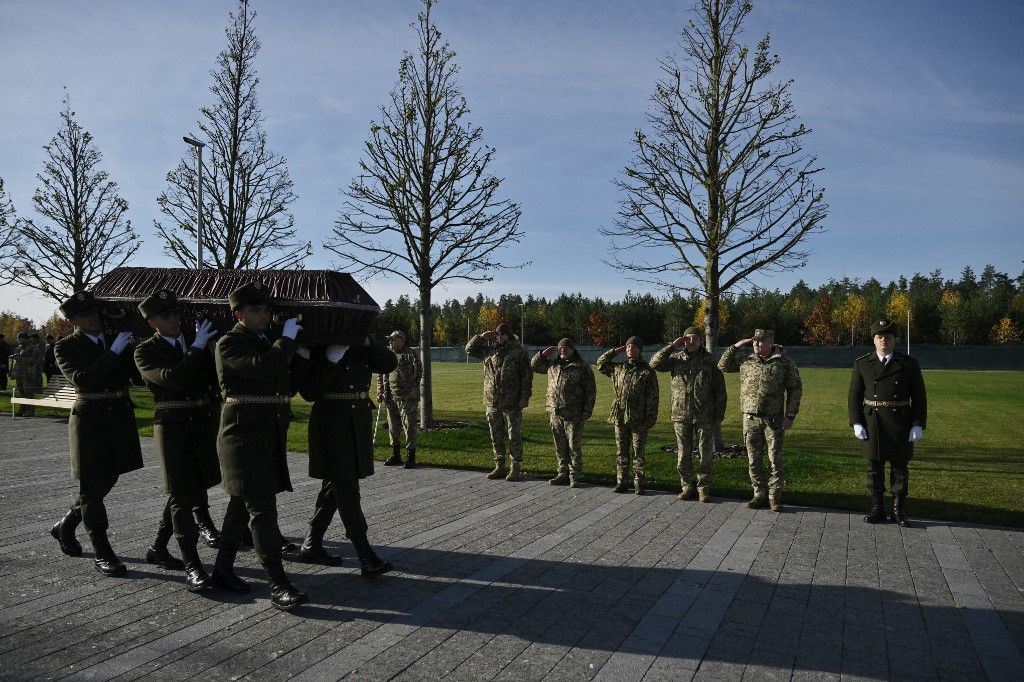 Az ukrán korrupció mindent átsző, a kegyeleti szertartásokat sem tartja tiszteletben a temetkezési maffia Fotó: LEA THOMAS / Hans Lucas