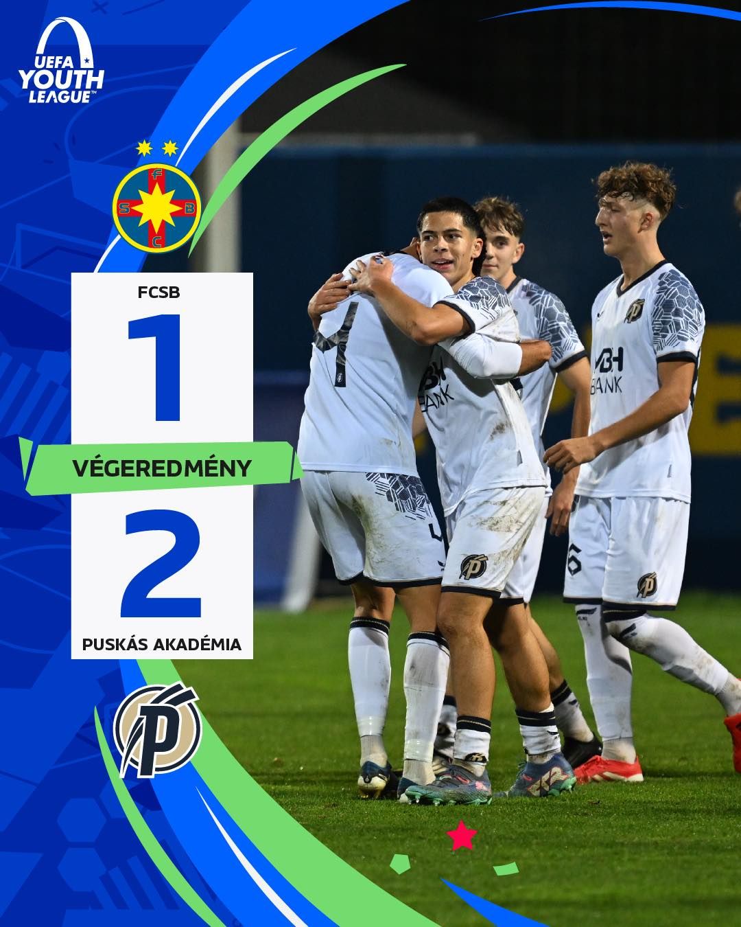 Bravúros győzelmet aratott a Puskás Akadémia (Forrás: Facebook/Puskás Akadémia)