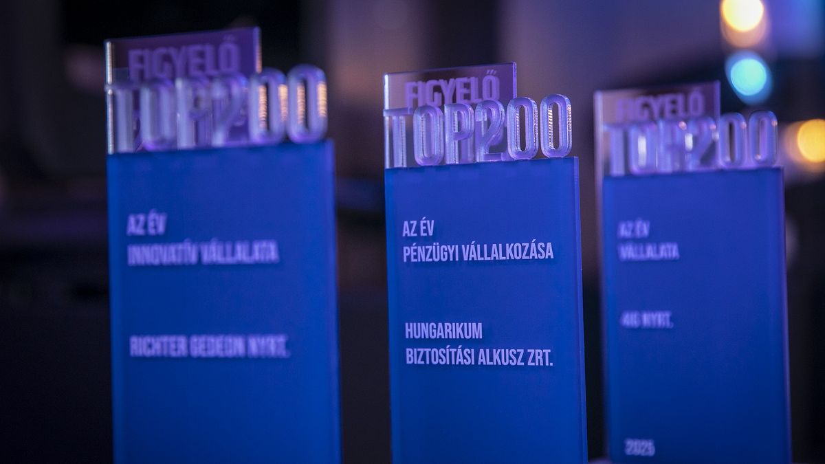 Figyelő TOP200: díjazták a legnagyobb magyar cégeket, megvan melyik lett az év vállalata