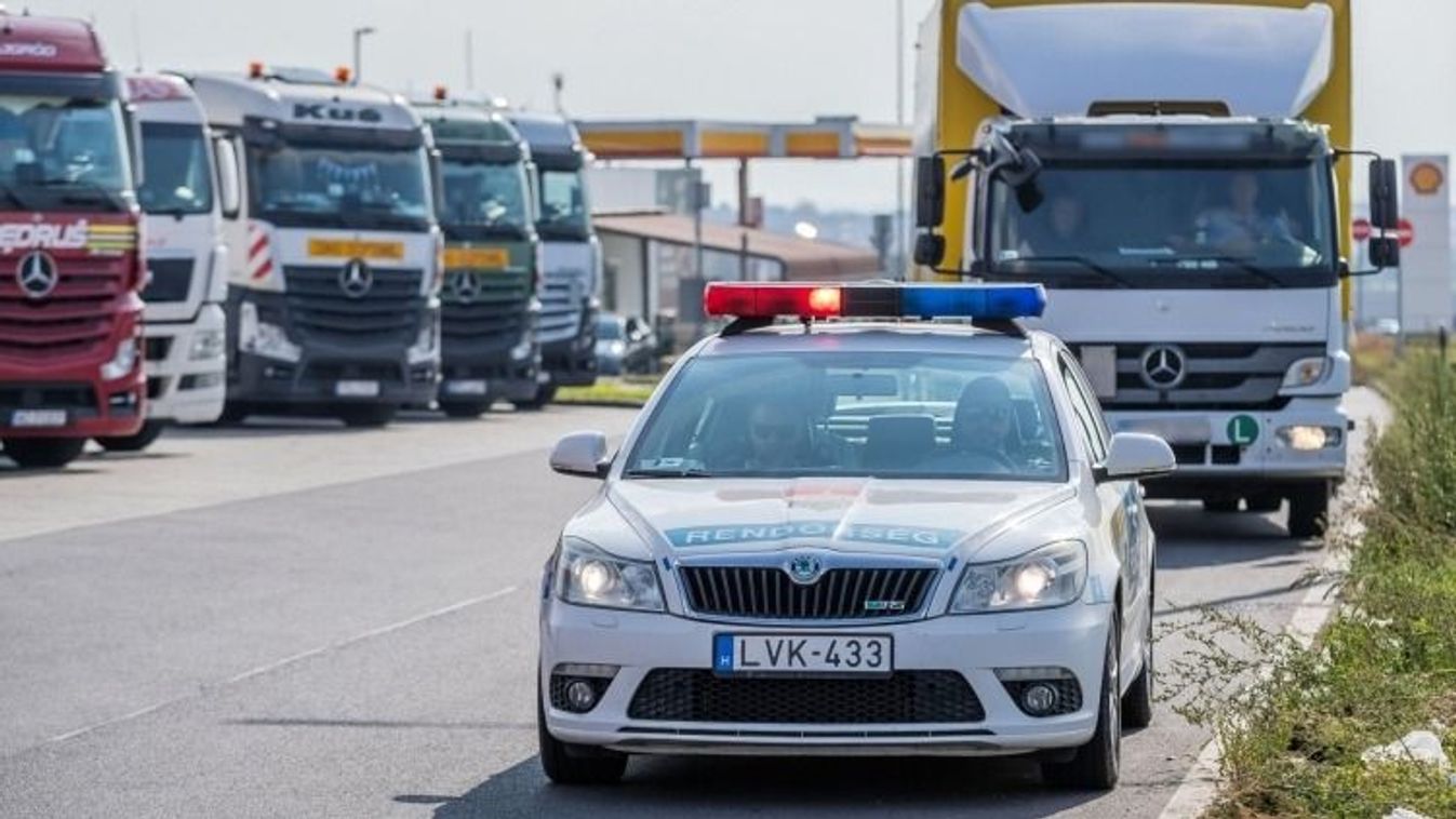 Úti ellenőrzés, rendőrség