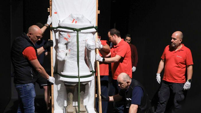 Kínai agyagkatona kiállítás