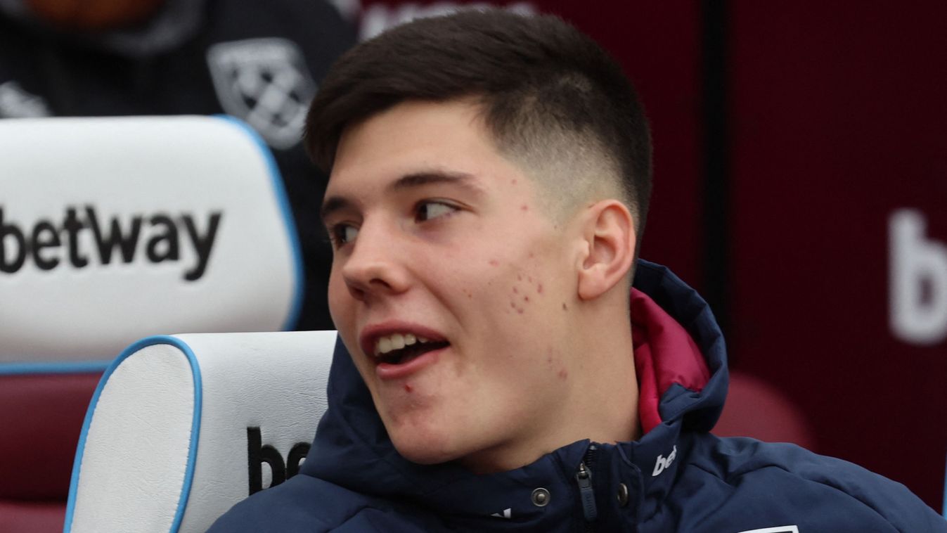 Hegyi Krisztián
Krisztian Hegyi of West Ham united during English Premier League soccer match between West Ham United against Chelsea at London stadium, London on 11th February , 2023
(Photo by Action Foto Sport/NurPhoto) (Photo by Action Foto Sport /