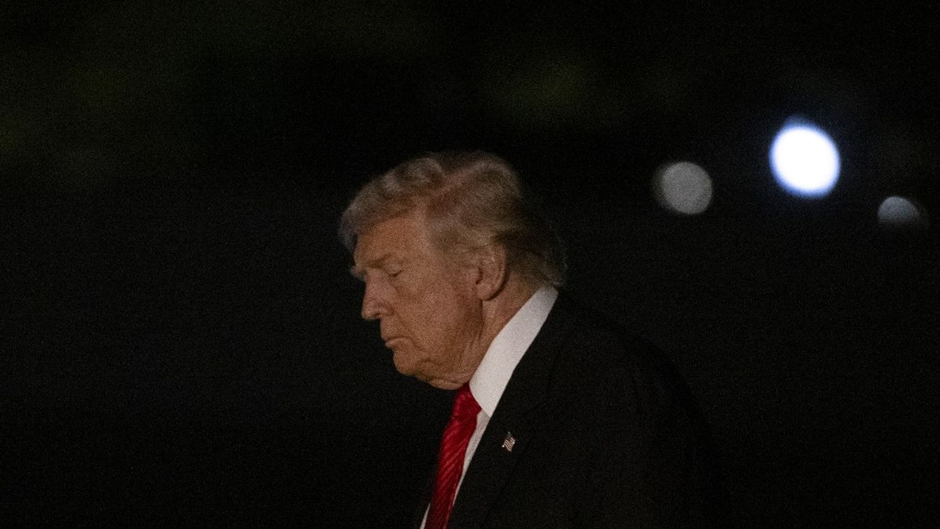 Donald Trump amerikai elnök (Fotó: AFP)