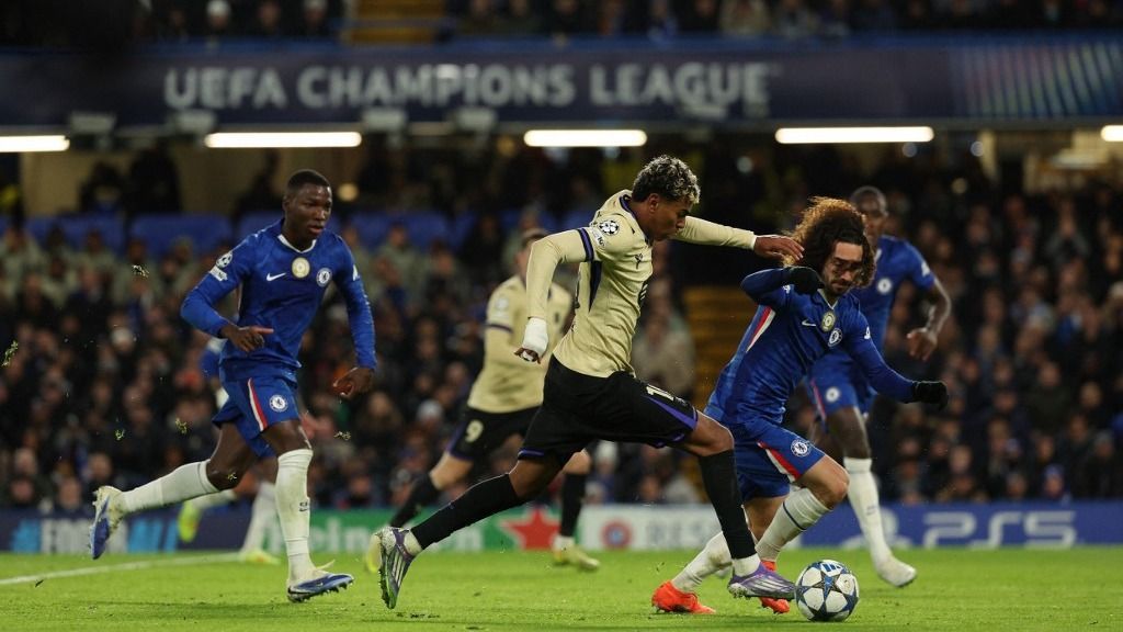 Hiába játszott jól Yamal, a Chelsea brazil tinisztárja, Esteváo ellen ő sem tudott mit tenni