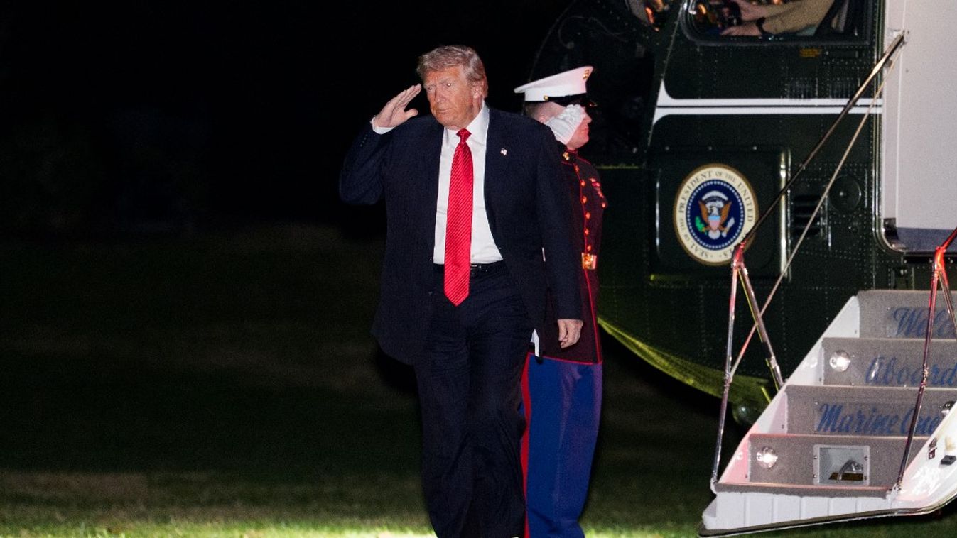 Donald Trump amerikai elnök (Fotó: AFP)