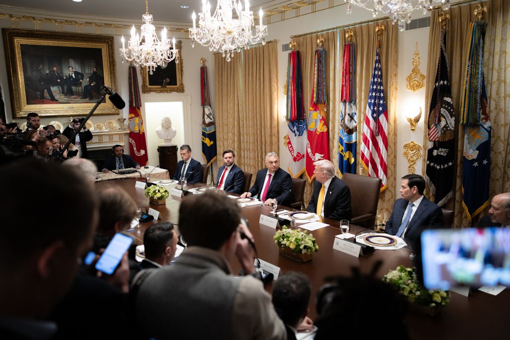 Orbán Viktor Trump Washington