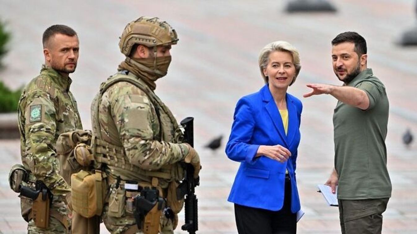 Volodymyr Zelensky and Ursula von der Leyen (Photo: AFP)