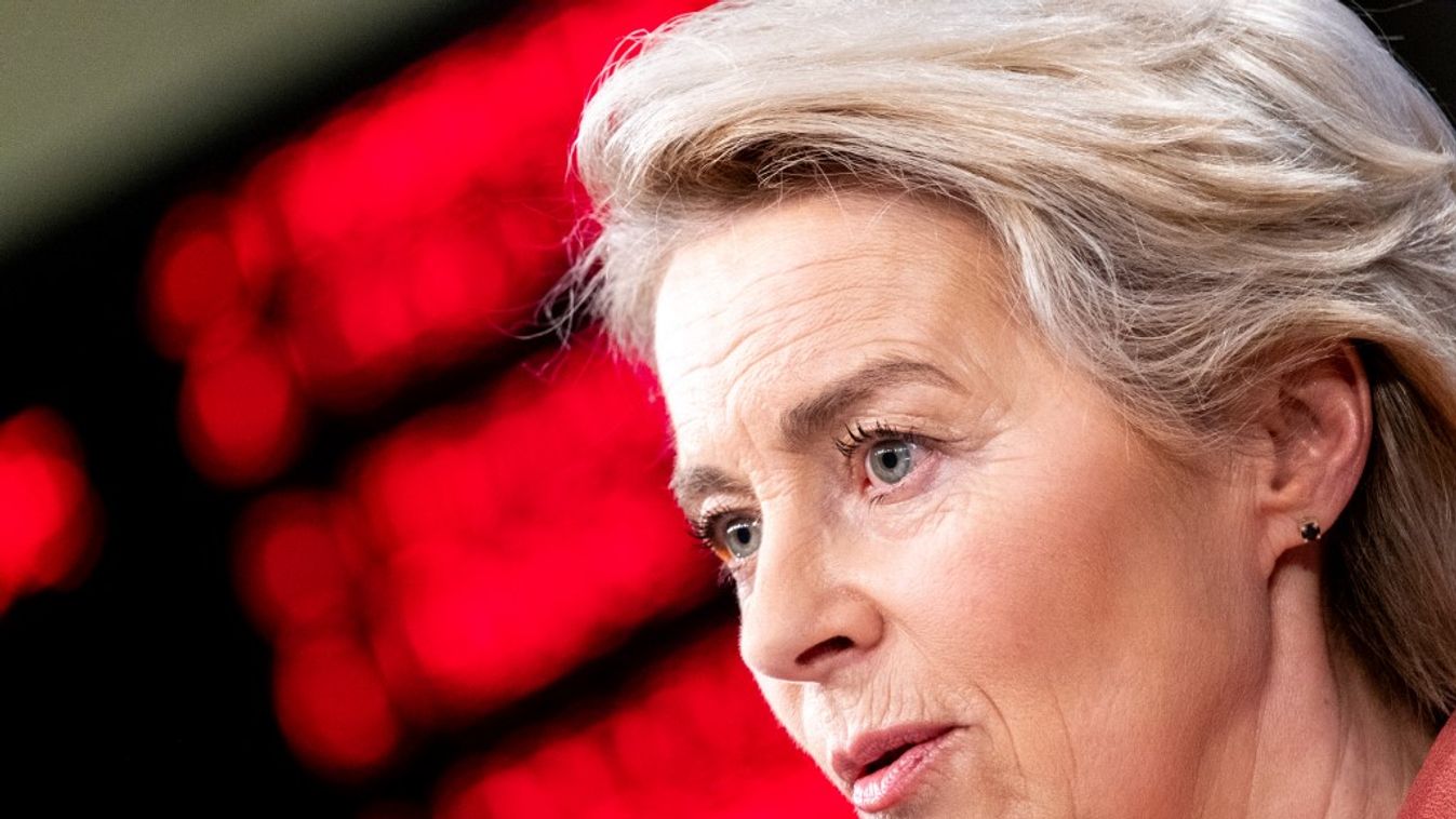 Ursula von der Leyen, az Európai Bizottság elnöke (Fotó: AFP)