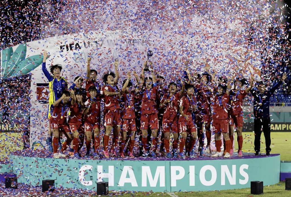 Észak-Korea U17-es női válogatottja a 2019-es Ázsia-kupa döntője óta nem veszített el mérkőzést nagy tornán