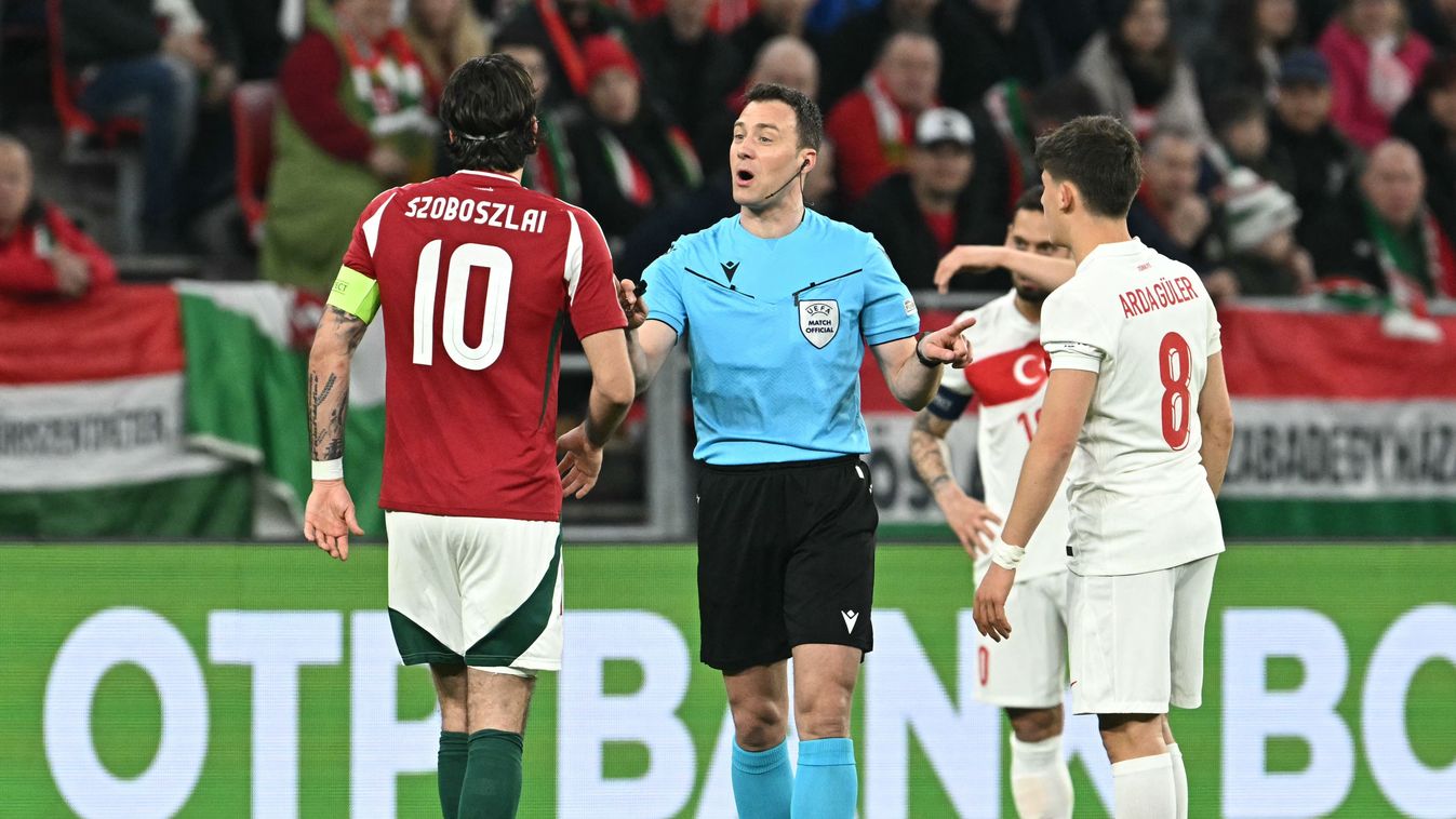 Szoboszlai Dominik és Arda Güler szóváltása a Nemzetek Ligája-mérkőzésen Budapesten
