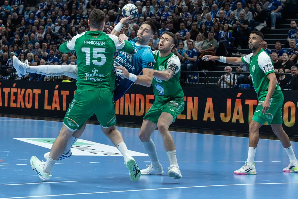 Az irányító Lazar Kukic góljai mellett kitűnően mozgatta a szegediek támadásait 