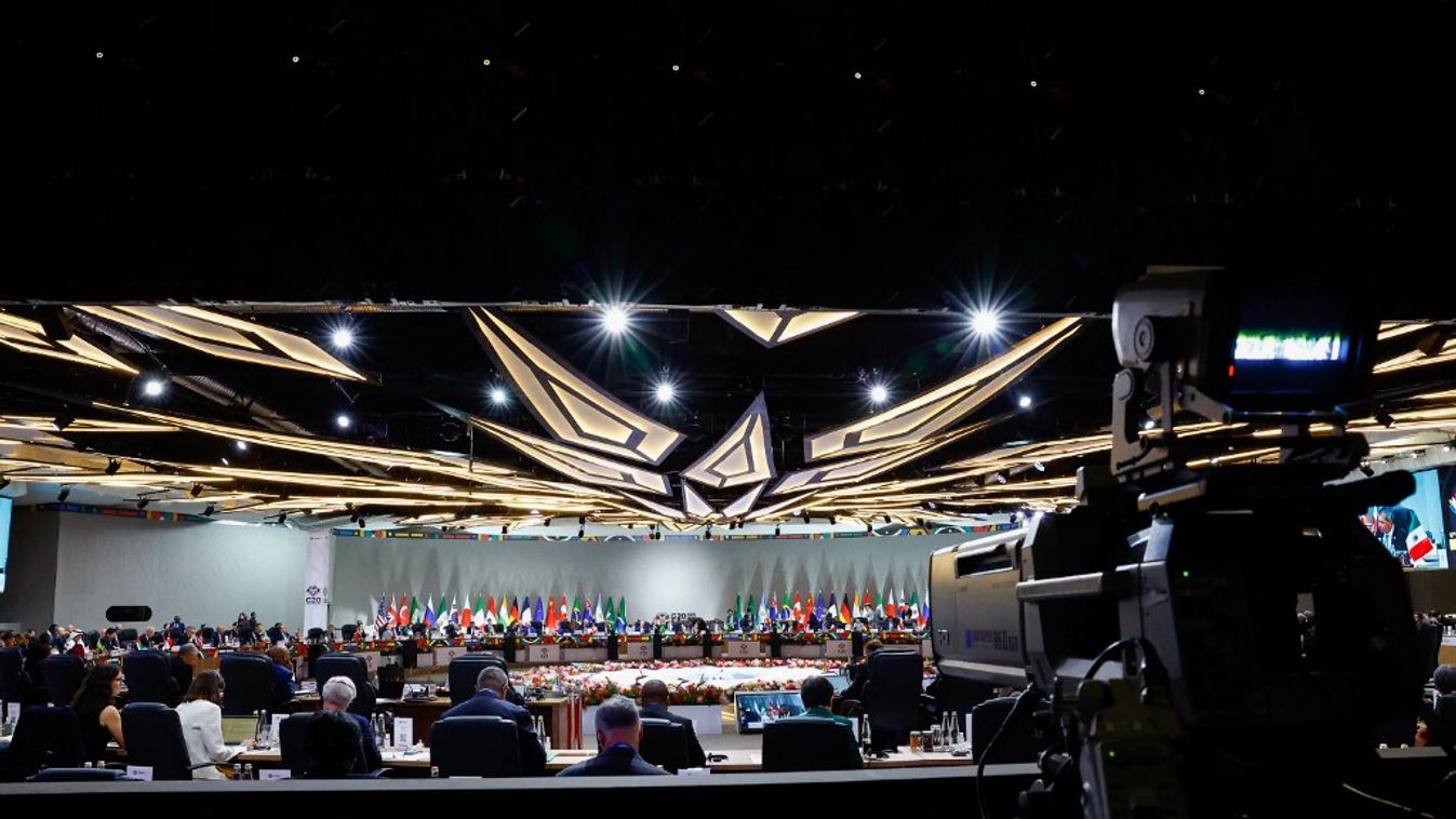 Trump nem utazott el a csúcsra (Fotó: AFP)