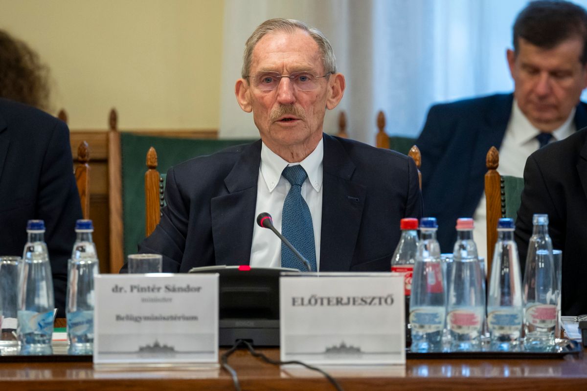 Pintér Sándor belügyminiszter (Fotó: Balogh Zoltán/MTI)