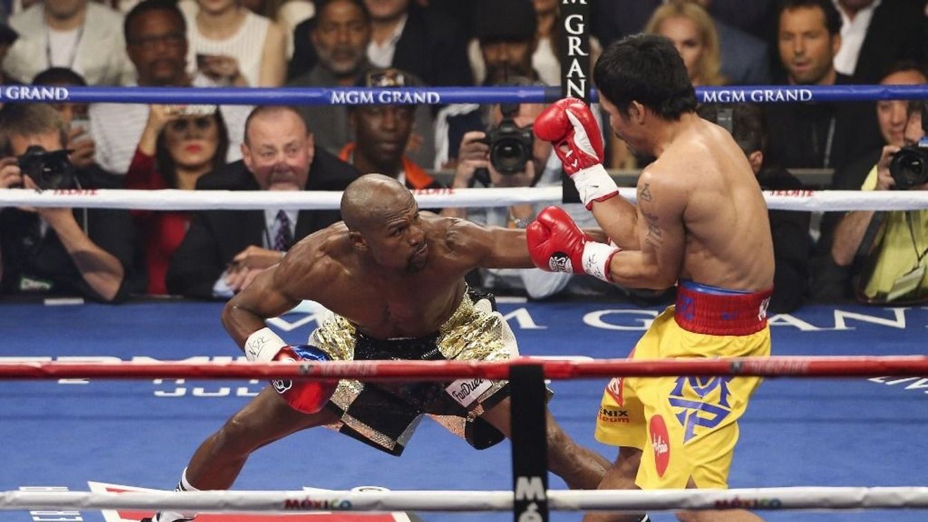Tizenegy év után ismét összephat egymással Floyd Mayweather és Manny Pacquiao